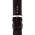 Tissot PR 100 Quartz Silver Dial Black Leather Strap Watch for Men - T150.410.16.031.00