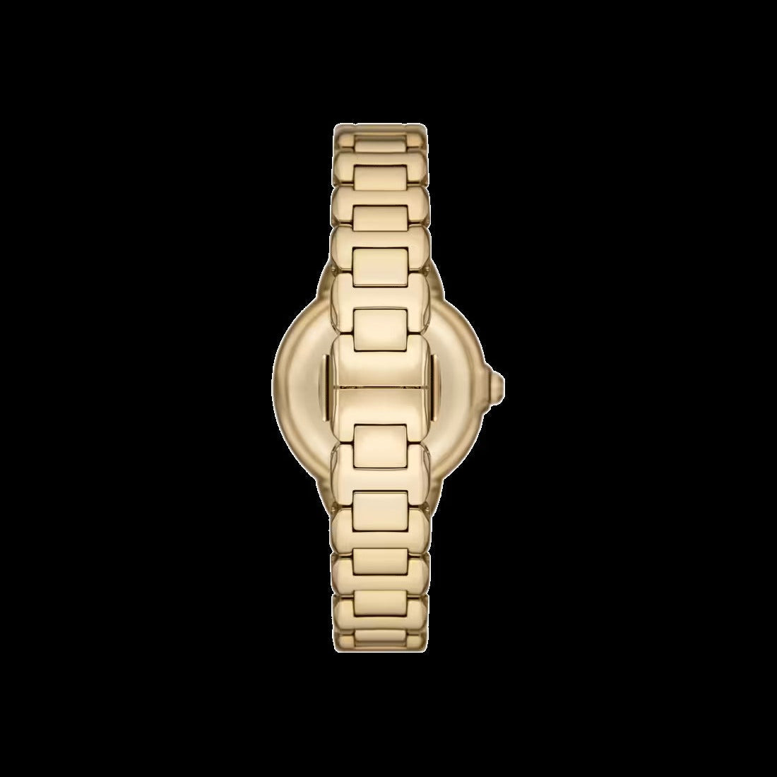 Emporio Armani Mia Crystals Gold Dial Gold Steel Strap Watch for Women - AR11609
