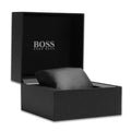 Hugo Boss Integrity Chronograph Black Dial Black Leather Strap Watch for Men - 1513777