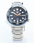 Seiko 5 Sports Automatic Blue Dial Silver Steel Strap Watch for Men - SRPC63J1