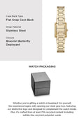 Emporio Armani Genni Crystals Gold Dial Gold Steel Strap Watch for Women - AR11663