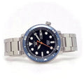 Seiko 5 Sports Automatic Blue Dial Silver Steel Strap Watch for Men - SRPC63J1