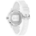 Lacoste Polaroid White Dial White Rubber Strap Watch for Men - 2011130