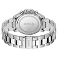 Hugo Boss Hero Chronograph Green Dial Silver Steel Strap Watch for Men - 1514217
