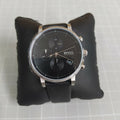 Hugo Boss Integrity Chronograph Black Dial Black Leather Strap Watch for Men - 1513777