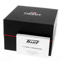 Tissot PRC 100 Solar Quartz Black Dial Black Leather Strap Watch for Men - T151.422.36.051.00
