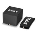 Hugo Boss Peak Chronograph Black Dial Black Steel Strap Watch for Men - 1514192