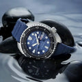 Seiko Prospex Deep Blue Batman Turtle Diver's Automatic Blue Dial Silver Steel Strap Watch for Men - SRPC25J1