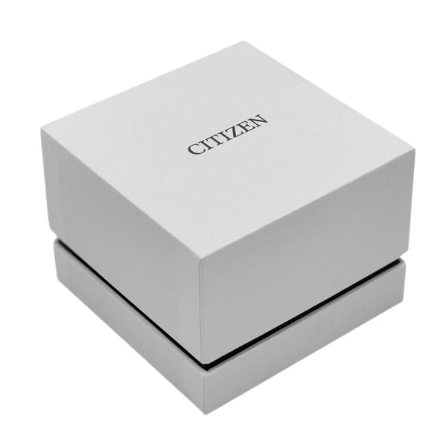 Citizen Mechanical Automatic Blue Dial Silver Steel Strap Watch for Men - NJ0178-81M