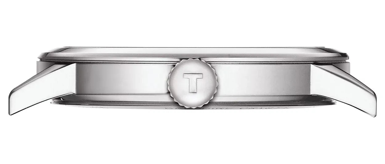 Tissot T Classic Dream Quartz Black Dial Black Leather Strap Watch for Men - T129.410.16.053.00