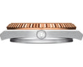 Tissot PRX Powermatic 80 18K Gold Brown Dial Silver Steel Strap Watch for Men - T931.407.41.291.00