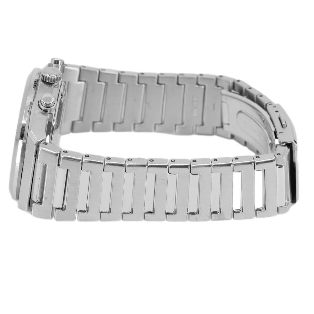 Seiko Conceptual Chronograph Grey Dial Silver Steel Strap Watch for Men - SSB455P1