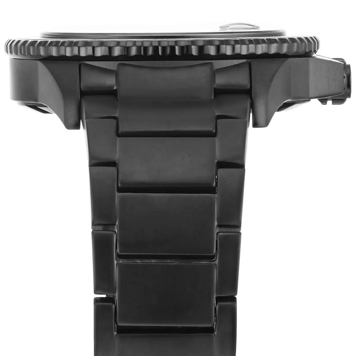 Emporio Armani World Explorer Black Dial Black Steel Strap Watch for Men - AR11398