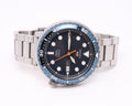 Seiko 5 Sports Automatic Blue Dial Silver Steel Strap Watch for Men - SRPC63J1