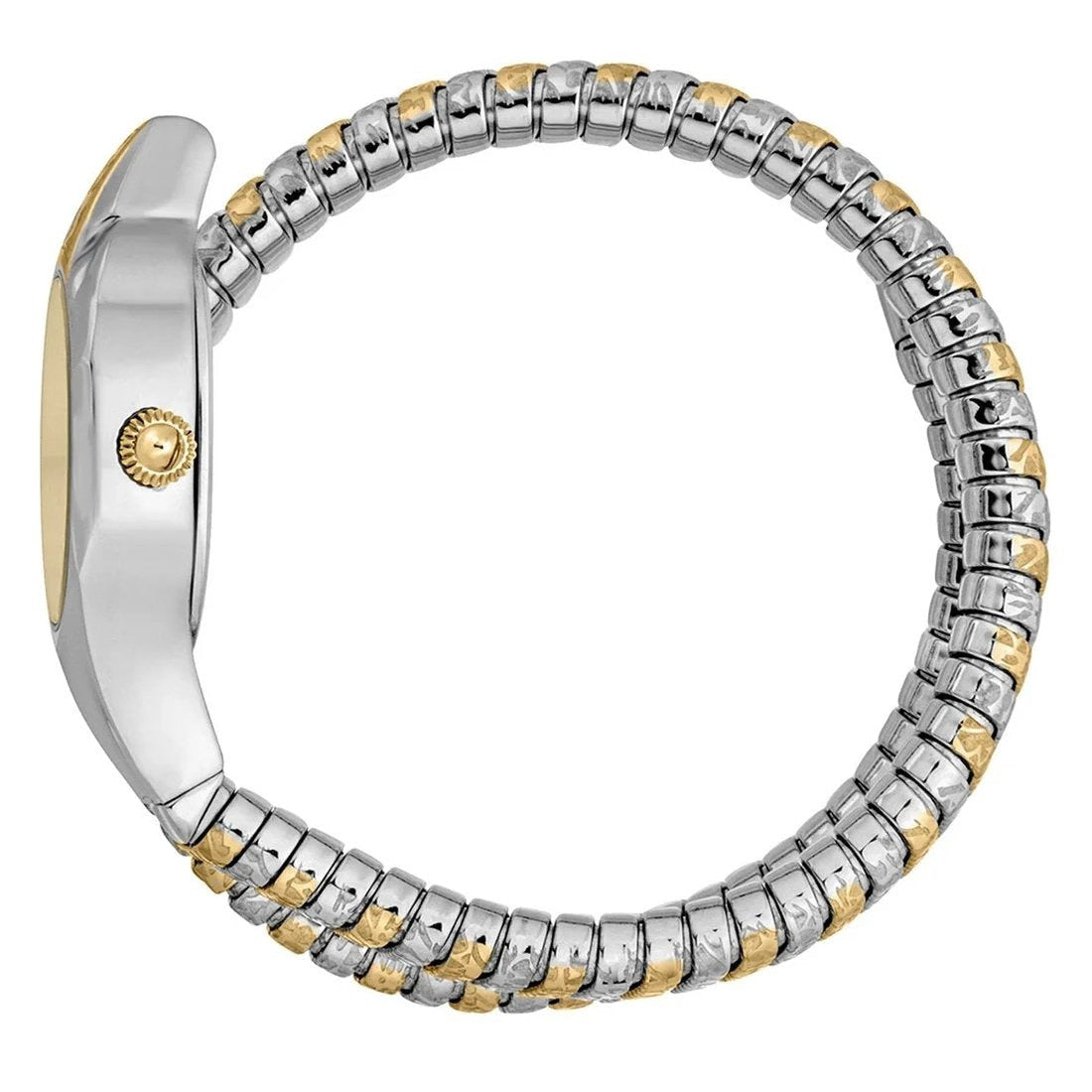 Just Cavalli Amalfi Gold Dial Two Tone Steel Strap Watch for Women - JC1L270M0055