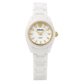 Versace DV One Mini White Dial White Ceramic Dial Watch for Women - VE9F00224