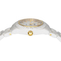 Versace DV One Mini White Dial White Ceramic Dial Watch for Women - VE9F00224