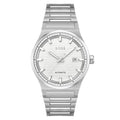 Hugo Boss Candor Automatic White Dial Silver Steel Strap Watch for Men - 1514186