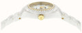 Versace DV One Mini White Dial White Ceramic Dial Watch for Women - VE9F00224