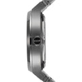 Hugo Boss Candor Automatic Blue Dial Grey Steel Strap Watch for Men - 1514119