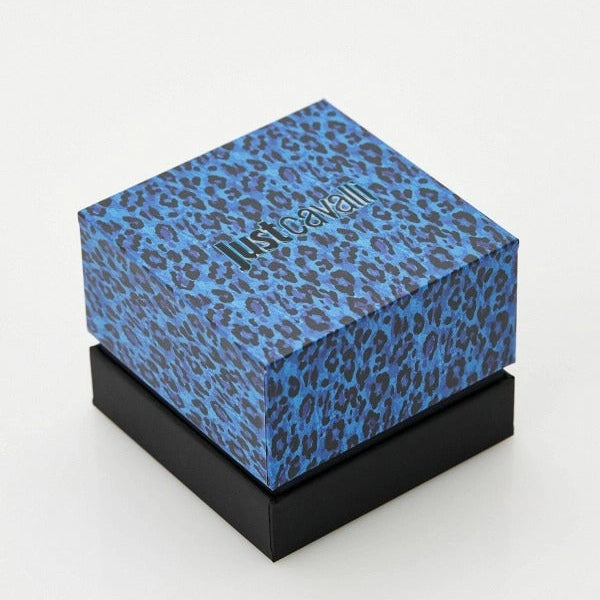 Just Cavalli Ferocious Mother of Pearl White Dial Two Tone Steel Strap Watch for Women - JC1L306M0065