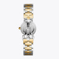 Tory Burch Reva Gold Dial Two Tone Steel Strap Watch for Women - TBW4016