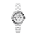Chanel J12 Diamonds Quartz White Dial White Steel Strap Watch for Women - J12 H2572