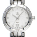 Tag Heuer Link Diamonds Silver Dial Silver Steel Strap Watch for Women - WAT1413.BA0954