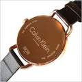 Calvin Klein Even Grey Dial Brown Leather Strap Watch for Women - K7B236G3