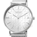Coach Perry Quartz Silver Dial Silver Mesh Bracelet Watch for Women - 14503384