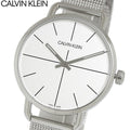 Calvin Klein Even Quartz White Dial Silver Steel Strap Watch for Women - K7B21126