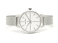Calvin Klein Even White Dial Silver Mesh Bracelet Watch for Women - K7B23126