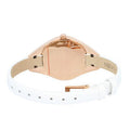 Calvin Klein Rebel White Grey Dial White Leather Strap Watch for Women - K8P236L6