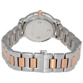 Marc Jacobs Roxy White Dial Two Tone Steel Strap Watch for Women - MJ3553