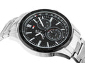 Tommy Hilfiger Austin Black Dial Silver Steel Strap Watch for Men - 1791639