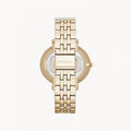 Fossil Jacqueline Rose Gold Dial Rose Gold Steel Strap Watch for Women - ES3667