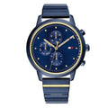 Tommy Hilfiger Blake Blue Dial Blue Steel Strap Watch for Women - 1781893