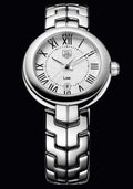 Tag Heuer Link Roman Numeral Silver Dial Silver Steel Strap Watch for Women - WAT1416.BA0954
