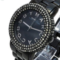 Marc Jacobs Marci Black Dial Black Steel Dial Strap Watch for Women - MBM3193