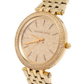 Michael Kors Darci Gold Dial Gold Steel Strap Watch for Women - MK3398