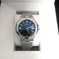 Maurice Lacroix Aikon Venturer Black Dial Silver Steel Strap Watch for Men - AI1008-SS002-331-1