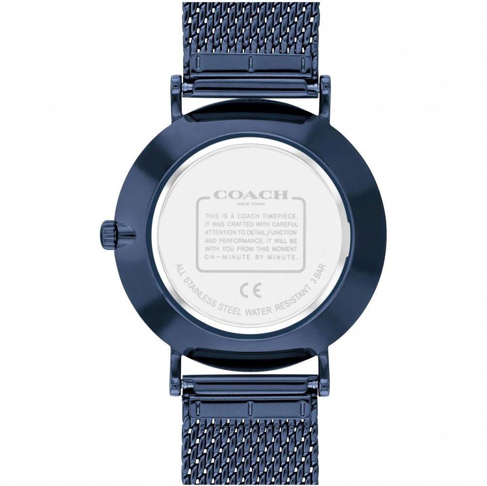 Coach Perry Blue Dial Blue Mesh Bracelet Watch for Women - 14503824