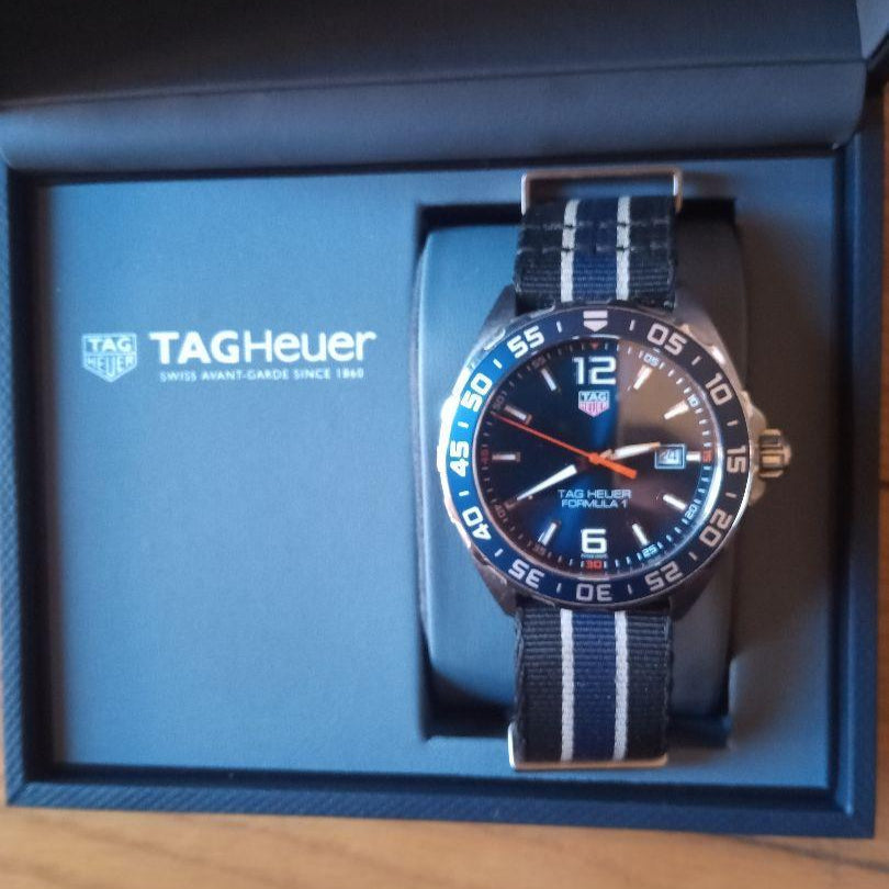 Tag Heuer Formula 1 Blue Dial Watch for Men - WAZ1010.FC8197