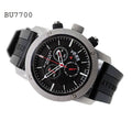 Burberry Endurance Sport Chronograph Black Dial Black Rubber Strap Watch for Men - BU7700
