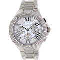 Michael Kors Camille Silver Dial Silver Steel Strap Watch for Women - MK5634