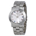 Marc Jacobs Amy Dexter Silver Dial Silver Steel Strap Watch for Women - MBM3214