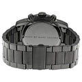 Marc Jacobs Larry Chronograph Black Dial Gunmetal Grey Steel Strap Watch for Men - MBM5031