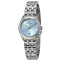 Marc Jacobs Peeker Blue Dial Silver Steel Strap Watch for Women - MBM3376
