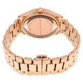 Marc Jacobs Tether Transparent Rose Gold Dial Rose Gold Steel Strap Watch for Women - MBM3414