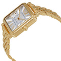 Marc Jacobs Vic Silver Dial Gold Steel Strap Watch for Women - MJ3462
